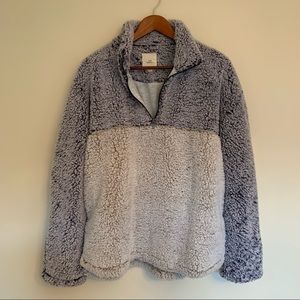 Thread & Supply Sherpa quarter zip Pull-over